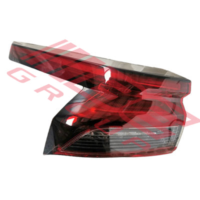 REAR LAMP - L/H - OUTER - LED TYPE - TO SUIT - NISSAN QASHQAI/DUALIS - J12 - 2021-
