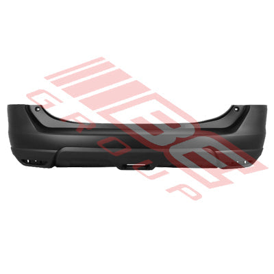 1647795-00CF - REAR BUMPER - PARTIAL PRIMED - BLACK - CERTIFIED - TO SUIT - NISSAN X-TRAIL - T32 - 2014-