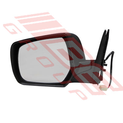 2588016-03 - DOOR MIRROR - L/H - BLACK - ELECTRIC - 3 WIRE - TO SUIT - FORD RANGER 2006-