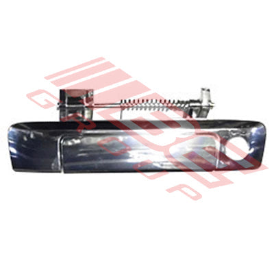 2588271-03 - TAILGATE HANDLE - OUTER - WITH KEY HOLE - ALL CHROME - TO SUIT - FORD RANGER PX1 2012-