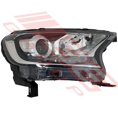 2588294-16 - HEADLAMP - R/H - WILDTRACK - XLT ** ELECTRIC/ MANUAL** - TO SUIT - FORD RANGER PX2 2015- F/LIFT
