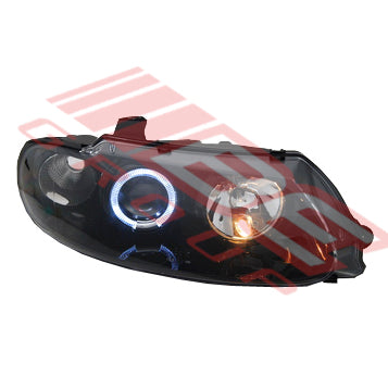 2816094-52PG - HEADLAMP - R/H - LED PERFORMANCE STYLE - BLACK TO SUIT - HOLDEN COMMODORE VT 1997-99