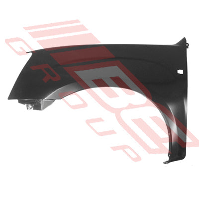 3053131-1 - FRONT GUARD - L/H - W/SLP W/O MLDG HOLE - TO SUIT - HOLDEN RODEO D-MAX P/UP 2WD 2006-