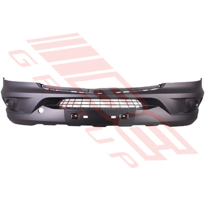 FRONT BUMPER - MAT/DARK GREY - W/O FOG LAMP HOLE - W/O SENSOR HOLE - MERCEDES SPRINTER 2014- FACELIFT
