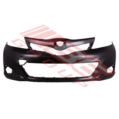 8116490-00CF - FRONT BUMPER - MAT/DARK GREY - CERTIFIED - TO SUIT - TOYOTA VITZ/YARIS - NSP130 - 2010- H/B