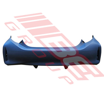 NHP10 アクア　prius c rebra フルブラ　usdm us REAR BUMPER - PRIMED GREY - TOYOTA PRIUS C/AQUA - NHP10 - 5DR H/B