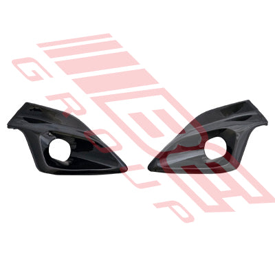 8128294-95 - FOG LAMP COVER SET - L&R - WITH HOLE - TO SUIT - TOYOTA HILUX 2023- GR SPORT F/LIFT