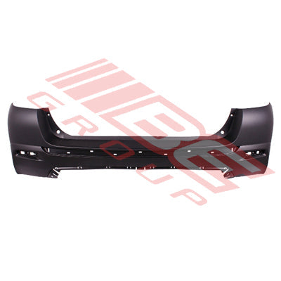 8137195-11CF - REAR BUMPER - PRIMED BLACK - CERTIFIED - TO SUIT - TOYOTA HIGHLANDER/KLUGER 2010- F/LIFT