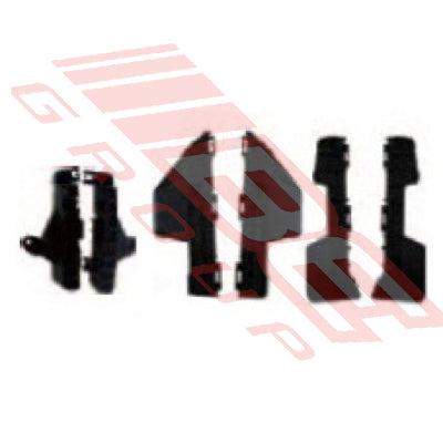 8137195-60 - REAR BUMPER - BRACKET - SET - 6PCS - TO SUIT - TOYOTA HIGHLANDER/KLUGER 2008-2010