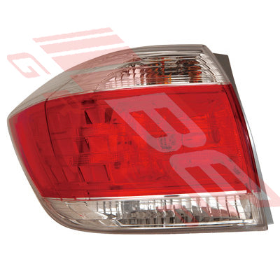 8137198-11 - REAR LAMP - L/H - SMOKEY LENS - TO SUIT - TOYOTA HIGHLANDER/KLUGER 2010- F/LIFT