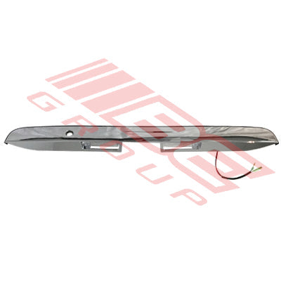 8194171-92PG - TAILGATE NUMBER PLATE MOULDING ASSEMBLY - CHROME TO SUIT - TOYOTA HIACE 2004-