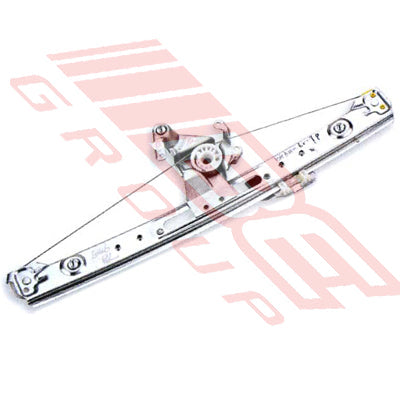 0061060-3 - WINDOW REGULATOR - L/H - REAR DOOR - W/O MOTOR - TO SUIT - BMW 3'S E46 1998-