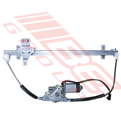 1621560-01 - WINDOW REGULATOR - FRONT - W/MOTOR - L/H - TO SUIT - NISSAN MISTRAL - R20 - 3/5DR - 95- EARLY & LATE