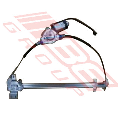 1621560-02 - WINDOW REGULATOR - FRONT - W/MOTOR - R/H - TO SUIT - NISSAN MISTRAL - R20 - 3/5DR - 95- EARLY & LATE