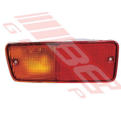 1646098-5G - REAR LAMP - L/H - GOES IN BUMPER - TO SUIT - NISSAN PATROL Y60 1989-97