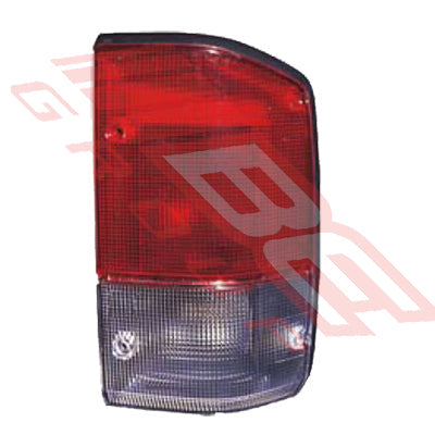 1646098-8G - REAR LAMP - R/H - RED/CLEAR - TO SUIT - NISSAN PATROL Y60 1993-97 SW