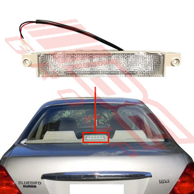 1669198-00 - REAR LAMP - HIGH STOP ON PARCEL TRAY - TO SUIT - NISSAN BLUEBIRD SYLPHY - G11 - 2005- EARLY