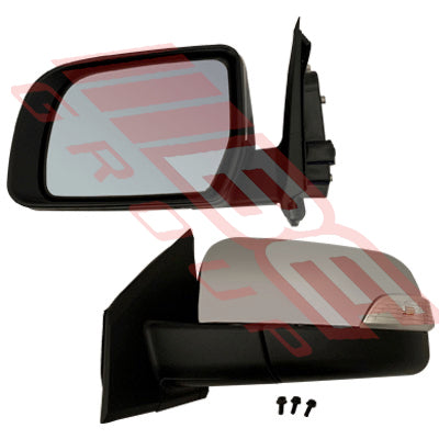 3445116-05 - DOOR MIRROR - L/H - ELECTRIC - CHROME - FOLDING - W/LAMP - TO SUIT - MAZDA BT50 P/UP 2012-