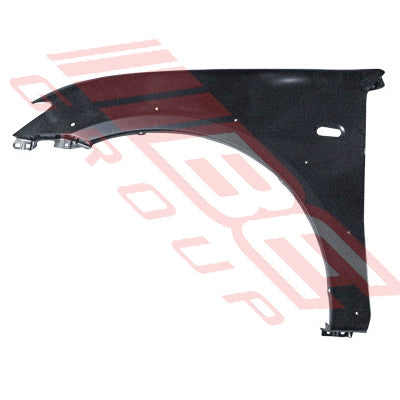 3707531-01 - FRONT GUARD - L/H - W/SIDE LAMP & FLARE HOLES - TO SUIT - MITSUBISHI TRITON L200 2005-