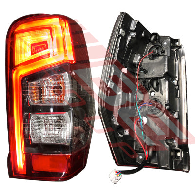 REAR LAMP - R/H - W/LED BRAKE LIGHT AND W/LED PARK LAMP STRIP - TO SUIT - MITSUBISHI TRITON L200 2019-