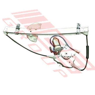 3725060-1 - WINDOW REGULATOR - L/H - W/MOTOR - TO SUIT - MITSUBISHI MIRAGE - CJ - 2DR COUPE - 97-