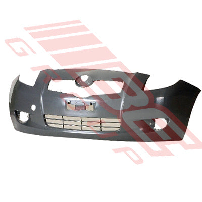 8116290-0 - FRONT BUMPER - MAT/GREY - CERTIFIED - TO SUIT - TOYOTA YARIS H/B 2006-