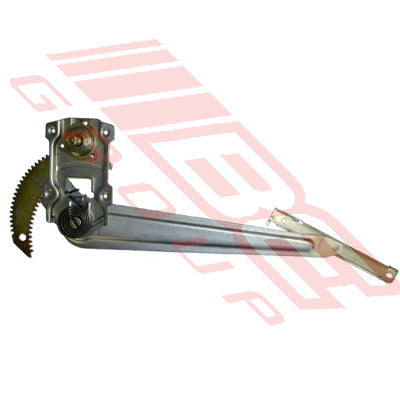 8125060-4 - WINDOW REGULATOR - FRONT DOOR - R/H - WITH QTR GLASS - TO SUIT - TOYOTA HILUX 2WD/4WD 1989-