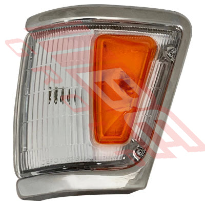 8125097-91 - CORNER LAMP - L/H - AMBER/CLEAR - TO SUIT - TOYOTA HILUX 4WD 1992- CHRM TRIM