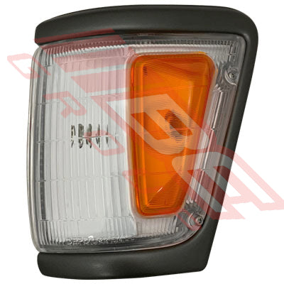 8125097-93 - CORNER LAMP - L/H - AMBER/CLEAR - TO SUIT - TOYOTA HILUX 4WD 1992- GREY TRIM