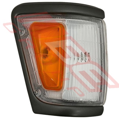 8125097-94 - CORNER LAMP - R/H - AMBER/CLEAR - TO SUIT - TOYOTA HILUX 4WD 1992- GREY TRIM