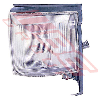 8192097-81 - CORNER LAMP - L/H - CLEAR W/GREY TRIM - TO SUIT - TOYOTA HIACE 1993- IMPORT