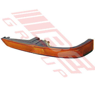 8192097-83 - FRONT LAMP - L/H - AMBER - WRAP AROUND - TO SUIT - TOYOTA HIACE 1990- IMPORT