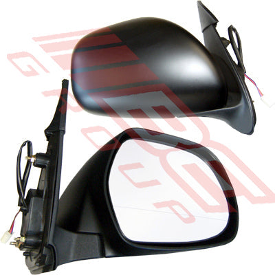 8194116-6 - DOOR MIRROR - R/H - MAT/BLACK - ELECTRIC - 3 WIRE - TO SUIT - TOYOTA HIACE 2004-