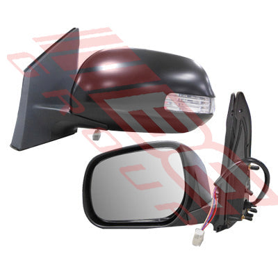 8198316-11 - DOOR MIRROR - L/H - 5 WIRE - W/LAMP - TO SUIT - TOYOTA RAV4 ACA30 - 2008- F/LIFT