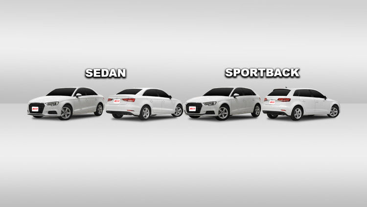 LAMPS TO SUIT AUDI A3 2008-2013 FACELIFT