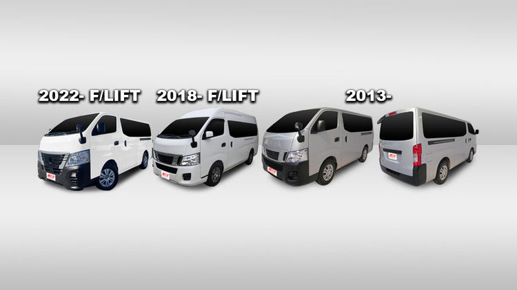 ACCESSORIES TO SUIT NISSAN CARAVAN/HOMY E26 2013-