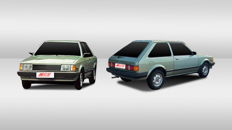 DOOR PARTS & GLASS TO SUIT MAZDA 323 BD-BG 1981-