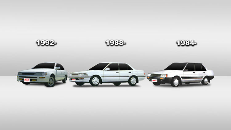 PARTS TO SUIT TOYOTA COROLLA AE/EE 1984-
