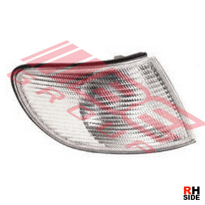 CORNER LAMP - R/H - CLEAR - TO SUIT - AUDI A6 1994-96