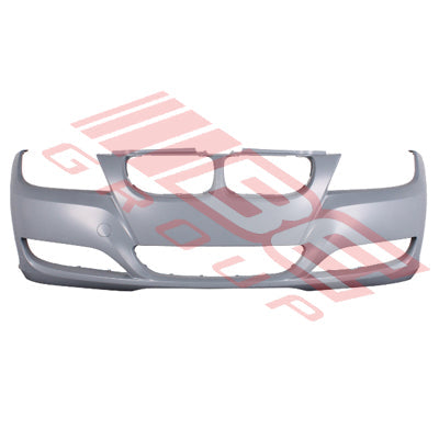 0062090-10CF - FRONT BUMPER - PRIMED GREY - CERTIFIED - TO SUIT - BMW 3'S E90 2008-  FACELIFT