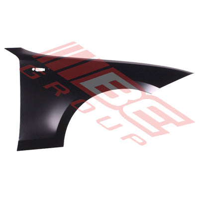 0067031-02CF - FRONT GUARD - W/SIDE LAMP HOLE - R/H - CERTIFIED - TO SUIT - BMW 1'S E87 2004-