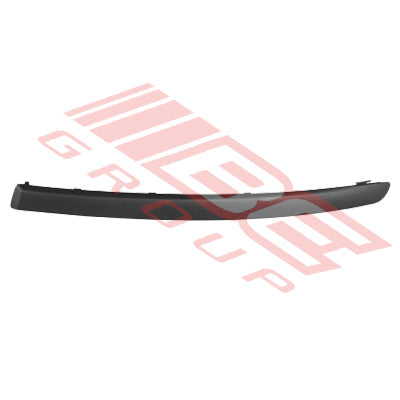 0067090-11CF - FRONT BUMPER MOULDING - L/H - MAT/DARK GREY - CERTIFIED - TO SUIT - BMW 1'S E87 2007-