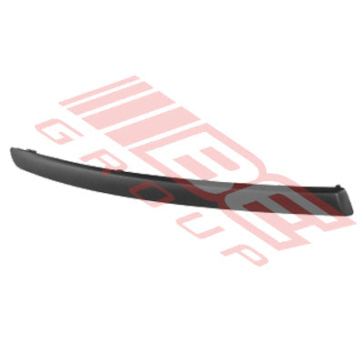 0067090-12CF - FRONT BUMPER MOULDING - R/H - MAT/DARK GREY - CERTIFIED - TO SUIT - BMW 1'S E87 2007-