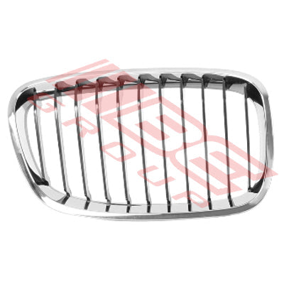 0067199-02CF - GRILLE - MAT/BLACK - W/CHROME MOULDING - R/H - CERTIFIED - TO SUIT - BMW 1'S F20 5DR 2011-