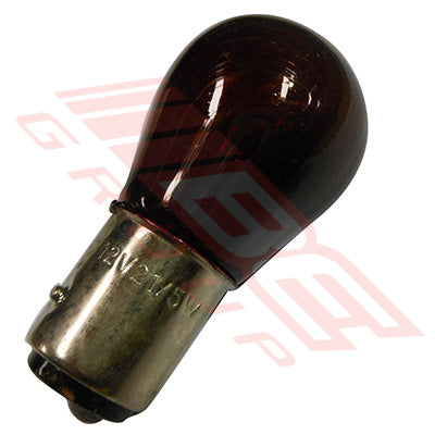12VREDTWIN - BULB - RED - 12V 21W - TWIN FILAMENT - TO SUIT - UNIVERSAL