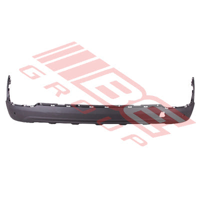 1501295-01CF - REAR BUMPER LOWER - MAT/BLACK - WITH SENSOR HOLE - CERTIFIED - TO SUIT - KIA SPORTAGE 2016-  LX/ EX