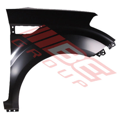 1505031-04CF - FRONT GUARD - L/H - W/OUT MOULDING HOLE - CERTIFIED - TO SUIT - KIA SOUL 2009-