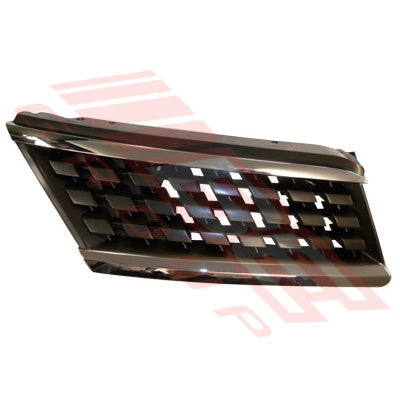 1601899-04 - GRILLE - R/H - CHROME/ SILVER/ BLACK - TO SUIT - NISSAN TIIDA & TIIDA LATIO - C11 - 2005-  H/BACK
