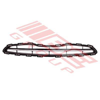 1628199-01CF - GRILLE - MAT/BLACK WITH CHROME - CERTIFIED - TO SUIT - NISSAN MARCH/MICRA - K13 - 2010-