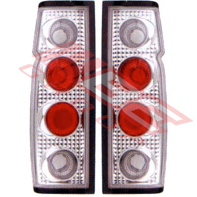 1642098-20PG - REAR LAMP - SET - L&R TO SUIT - NISSAN NAVARA D21 - NON KINGCAB